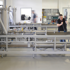 Dachflusskalibrierung mithilfe eines KKF 200