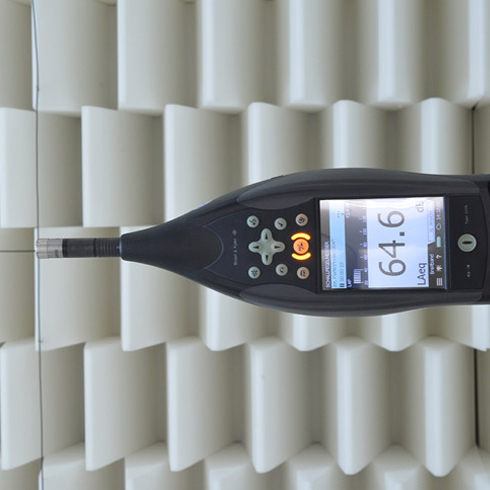 Calibration of sound levels meters