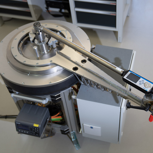 Calibration of angle of rotation
