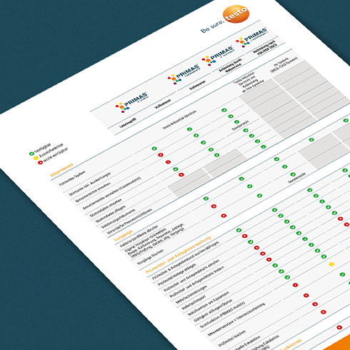 PRIMAS IT-Lösungen im Überblick auf einem Onepager