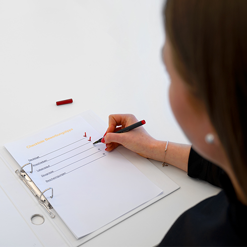 Checkliste für die Bewerbung