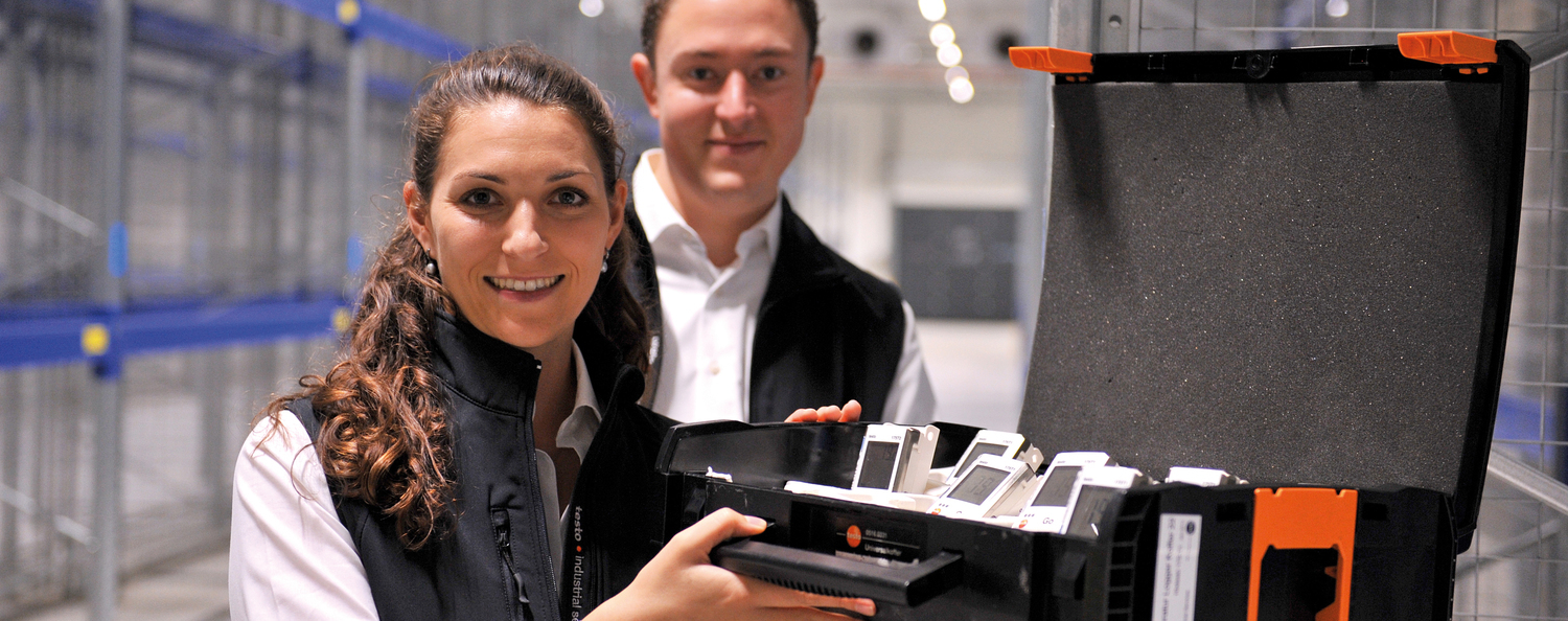 Testo Industrial Services übernimmt die Klimamappings Ihrer Lager- und Transportbereiche