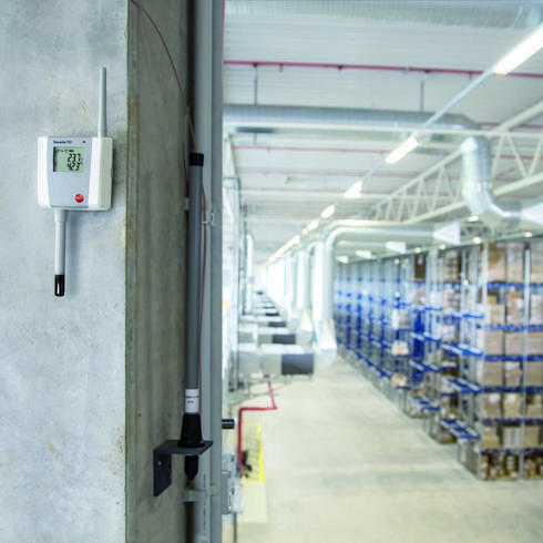 Testo Industrial Services kalibriert und qualifiziert Monitoringsysteme
