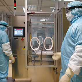 Qualifzierung sterile Abfüllanlage Sterile Abfüllanlage bei der CSL Behring GmbH