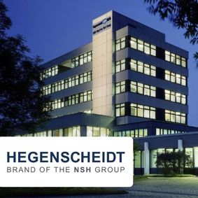 Gebäude von Hegenscheidt und Logo