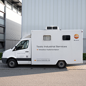 mobiles Kalibrierlabor des Testo Industrial Services GmbH