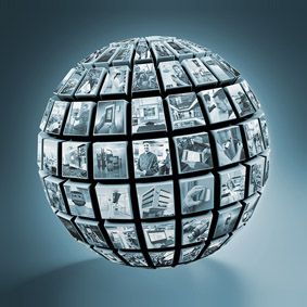 Testo Group Brand Globe Testo Gruppe Markenweltkugel