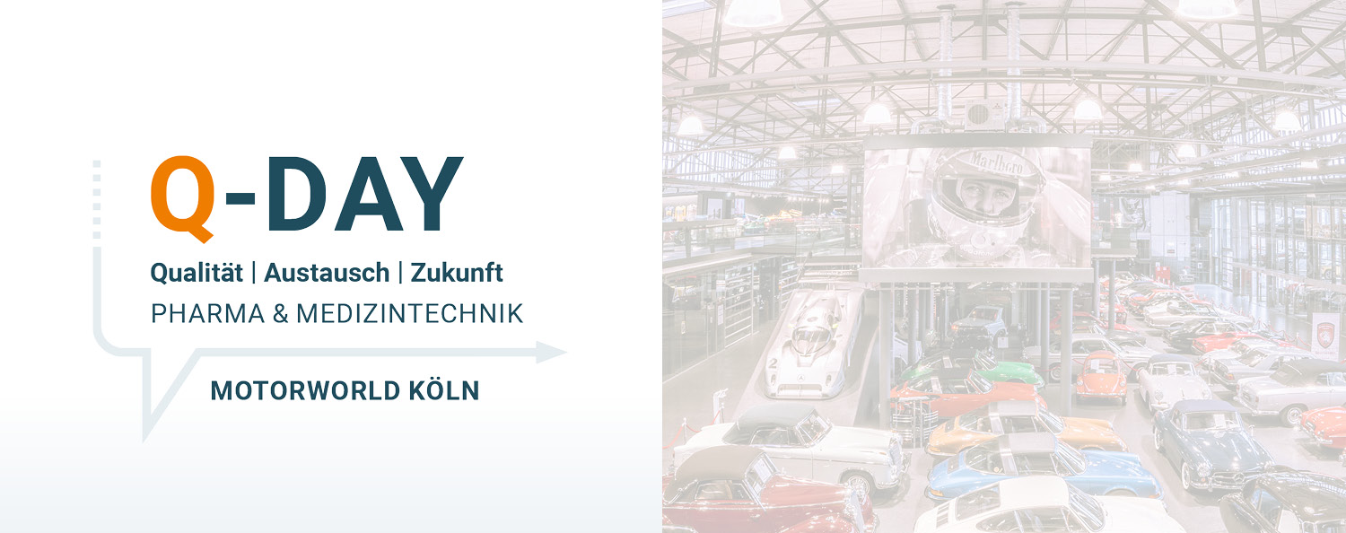 Q-Day West in Köln 2026 Einladung zu unserem GMP-Event in Kooperation mit Pharmaplan am 14.05.2025 in Frankfurt