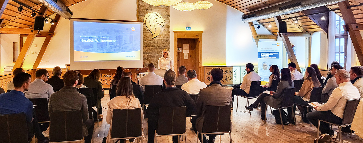 Qualitätsforum GMP in Ulm 2024 : Rückblick Qualitätsforum GMP Südwest in Ulm im November 2024