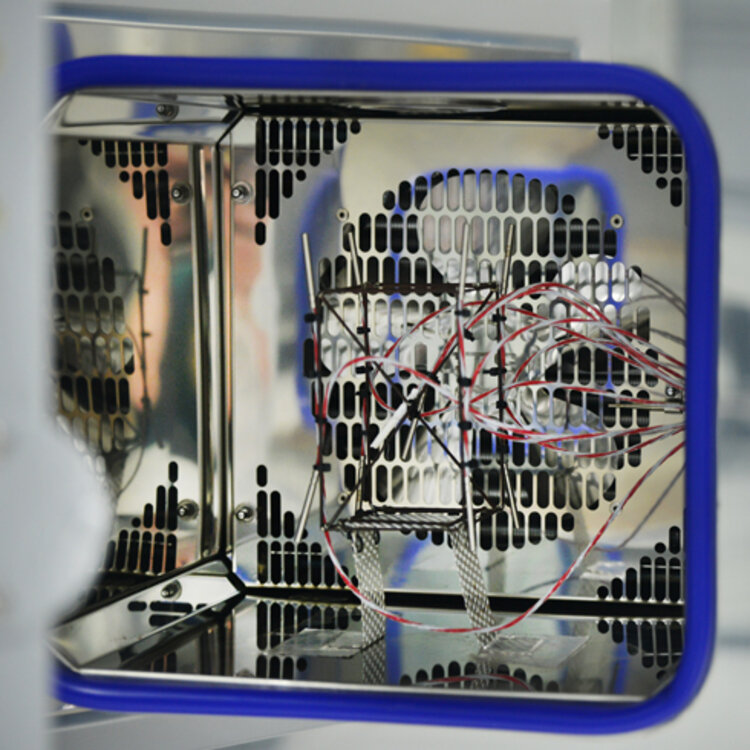 Calibration of your climate chambers Interior view of a climate chamber