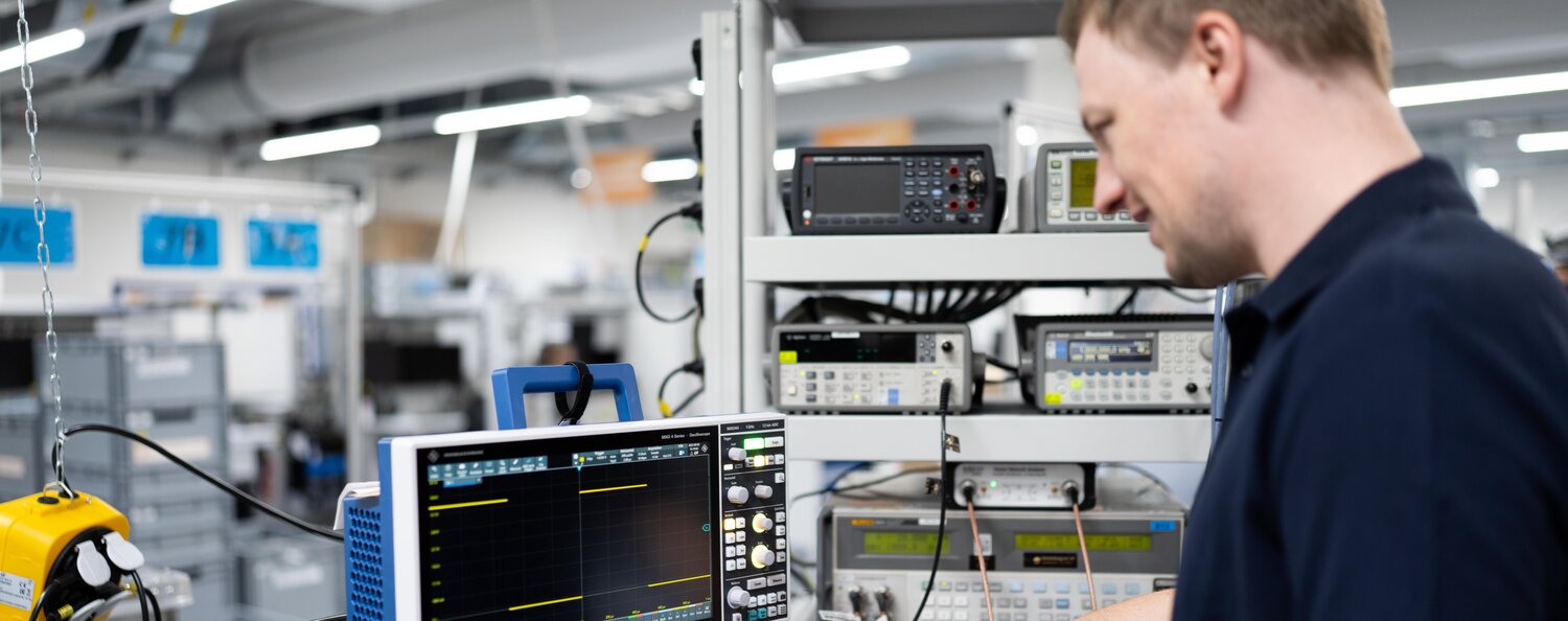 Kalibrierung eines Ossziloskop